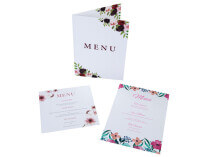 Wedding Menus