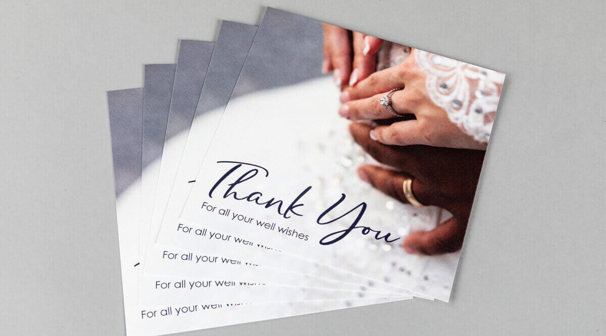 Flat Thank You Cards