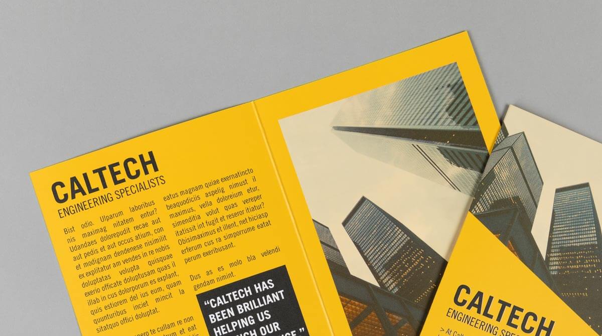 Folded Leaflet Printing Services