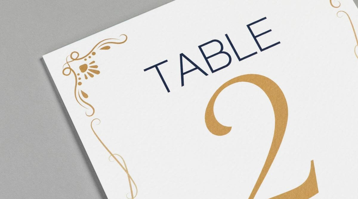 Wedding Table Names