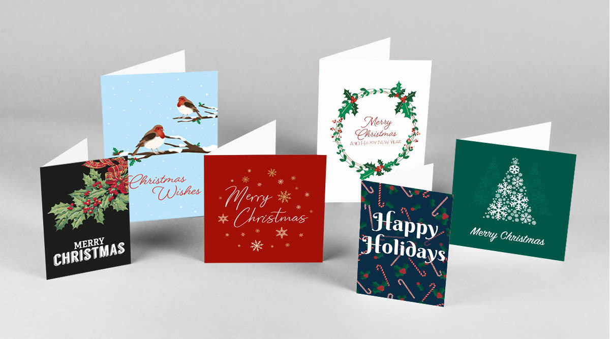 Collection of classic festive cards
