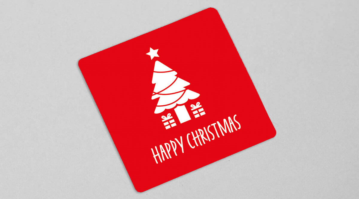 Merry Christmas Sticker