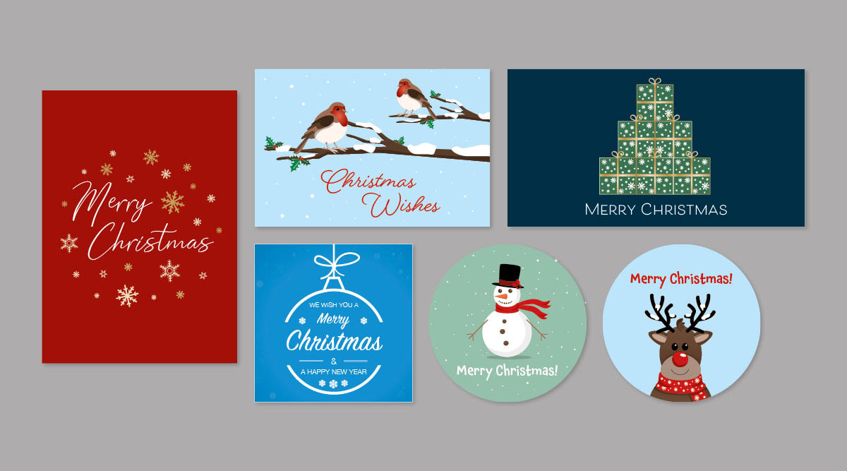 Christmas Stickers - Free Designs