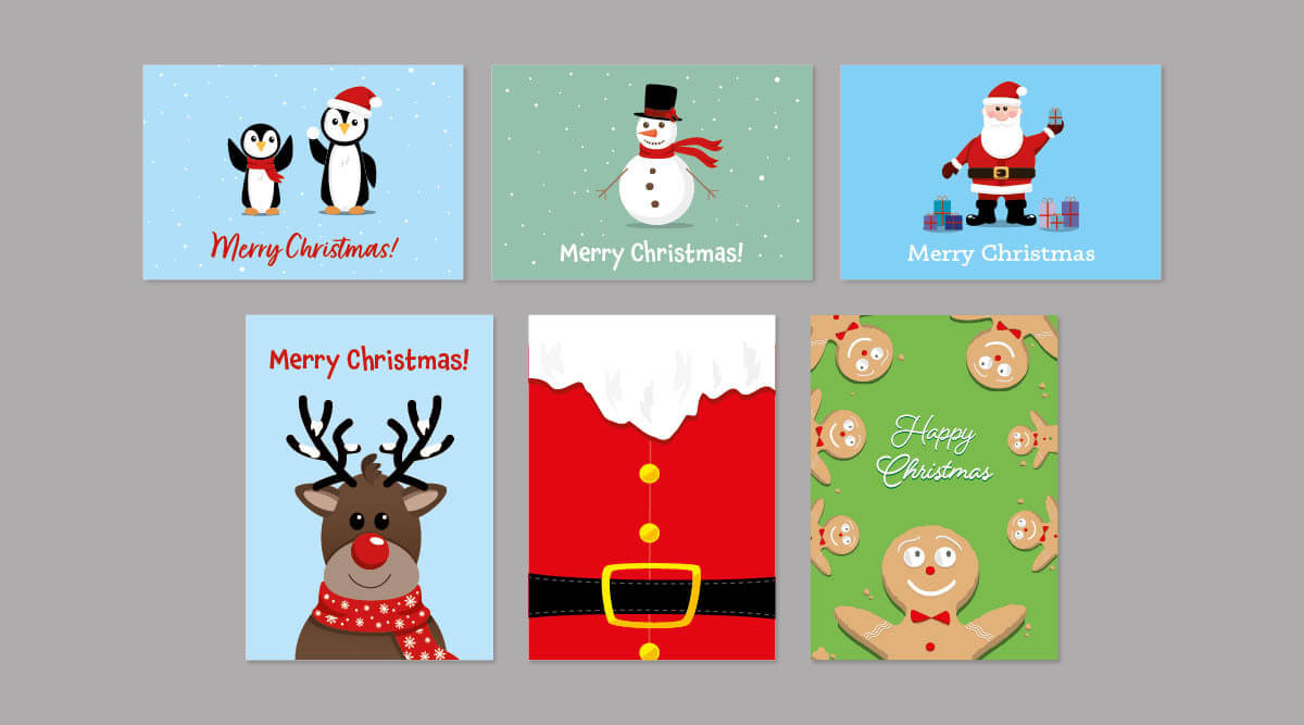 Festive Cartoon Stickers