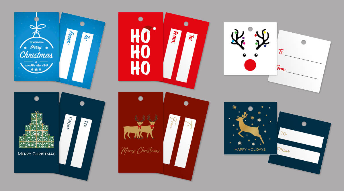 Christmas Gift Tags - Modern