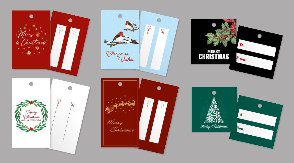 Christmas Gift Tags - Traditional