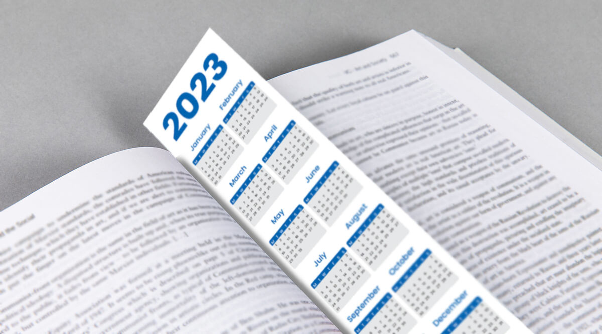 Calendar bookmarks