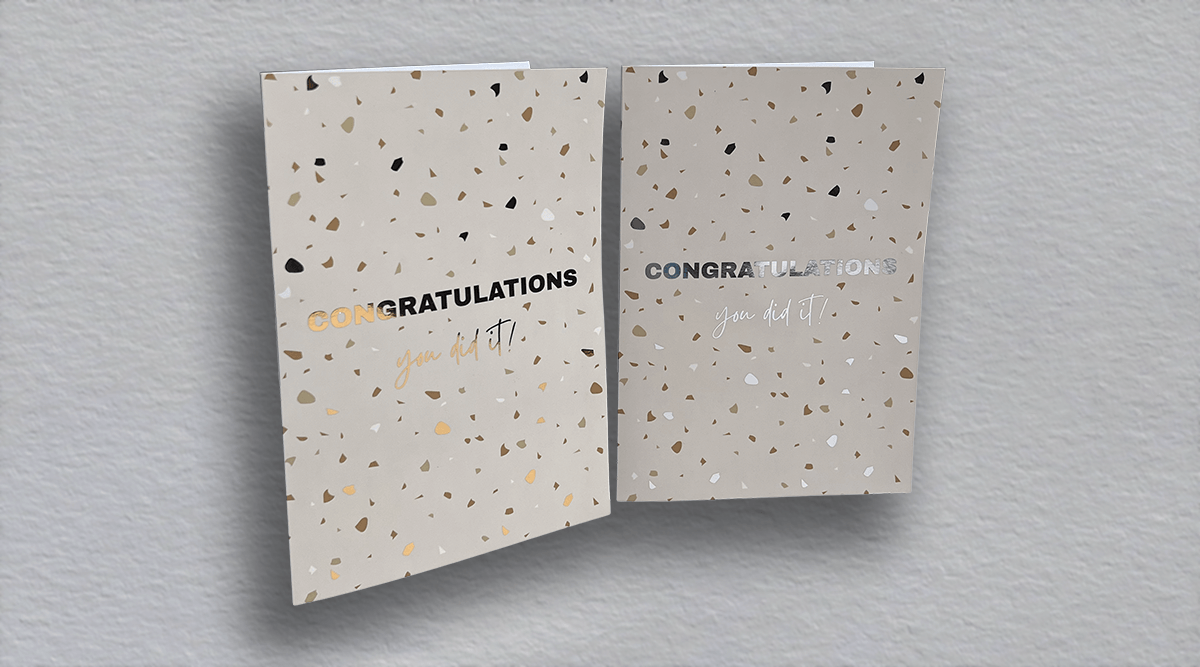 Foiled Greeting Cards