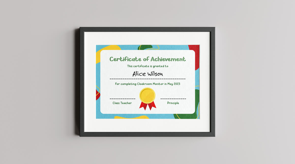 School Certificates